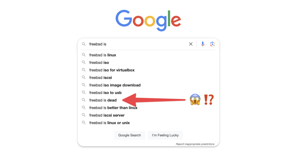 Don't believe the search!